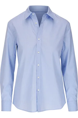 NILI LOTAN Long-sleeve cotton shirt