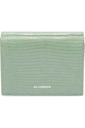 Jil Sander Logo-debossed leather purse