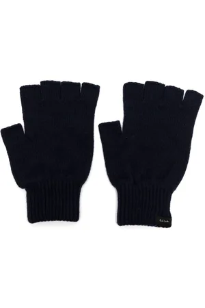 Paul Smith Knitted cashmere fingerless gloves