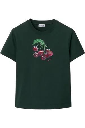 Burberry Crystal-embellished cotton T-shirt