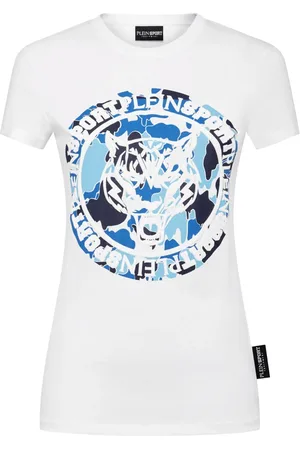 Philipp Plein Carbon Tiger cotton T-shirt