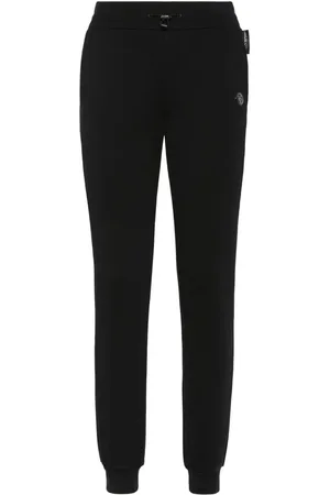 Philipp Plein Logo-embroidered track pants