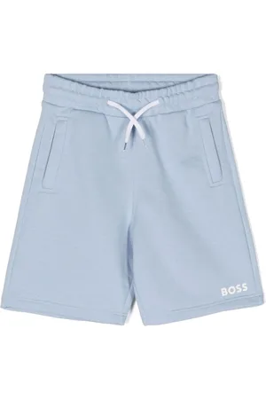 HUGO BOSS Logo-print jersey shorts