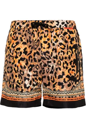 Roberto Cavalli Tiger-print swim shorts