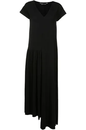Uma Raquel Davidowicz Asymmetric V-neck dress