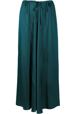 Uma Raquel Davidowicz Drawstring-waist silk skirt