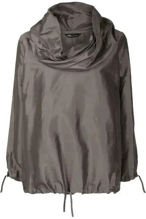 Uma Raquel Davidowicz Cowl-neck silk blouse