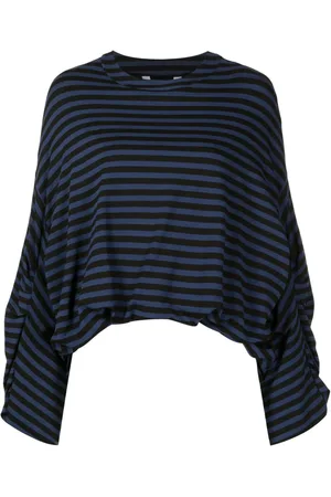 Uma Raquel Davidowicz Horizontal-stripe long-sleeve top