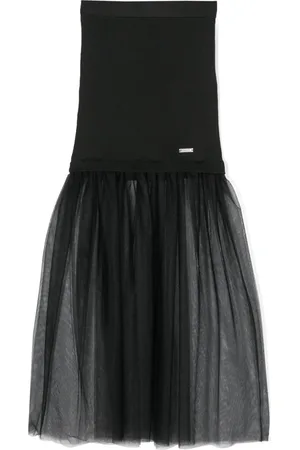 Ponte Seamed Skirt