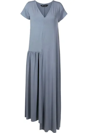 Uma Raquel Davidowicz Asymmetric V-neck dress