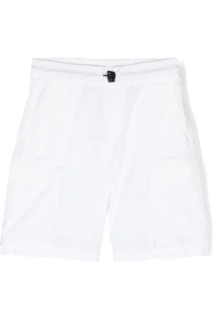 Aspesi Logo-tag poplin cargo shorts