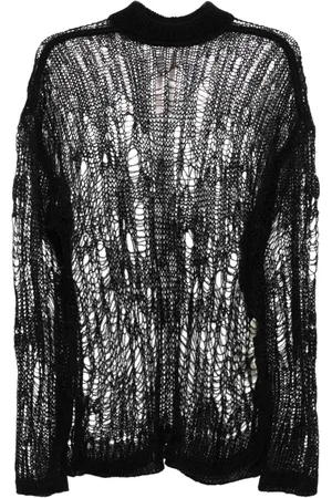 Rick Owens Tommy Lupetto open-knit jumper