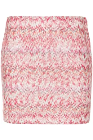 Missoni Zigzag-woven mini skirt