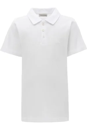 M. Moustache Logo-embroidered polo shirt