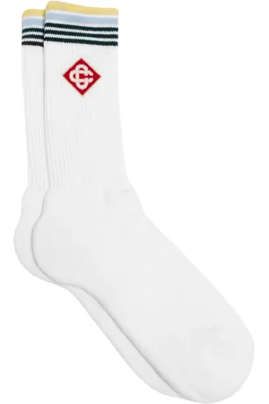Casablanca Stripe Monogram socks