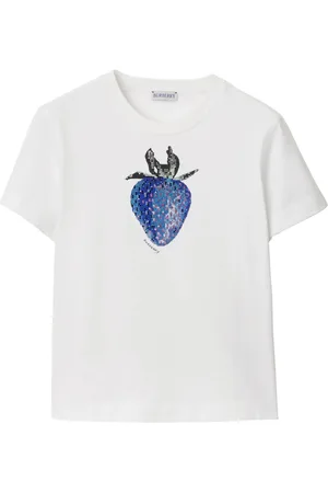 Burberry Crystal-embellished cotton T-shirt