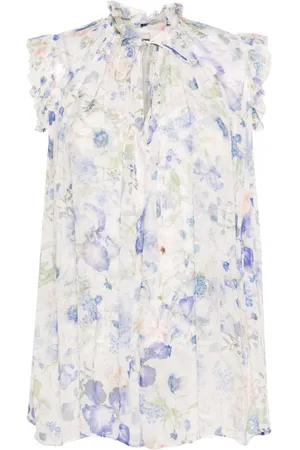ZIMMERMANN Natura Frilled blouse