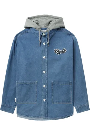 Chocoolate Logo-appliqu?? denim jacket