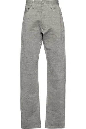 Maison Margiela Four-stitch logo tapered jeans