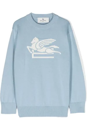 Etro Pegaso intarsia-knit jumper