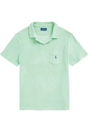 Ralph Lauren Polo Pony terry cloth-effect polo shirt