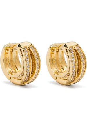 TOM WOOD Orb huggie earrings