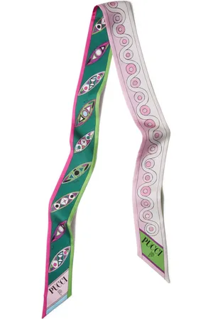 Puccini Abstract print silk scarf