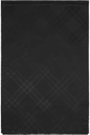 Burberry Checked silk scarf