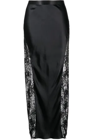 FLEUR DU MAL Lace maxi skirt