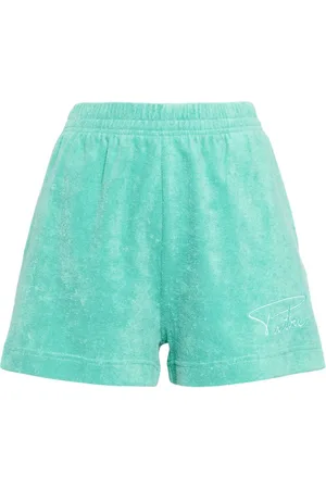 Patou Logo-embroidered terry shorts