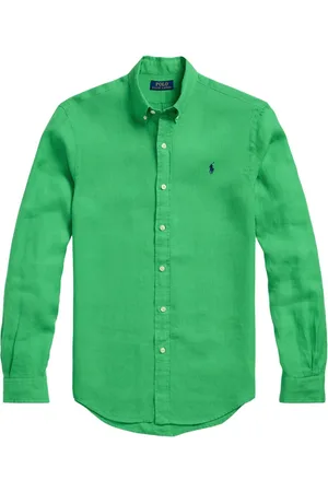 Ralph Lauren Polo Pony linen button-down shirt