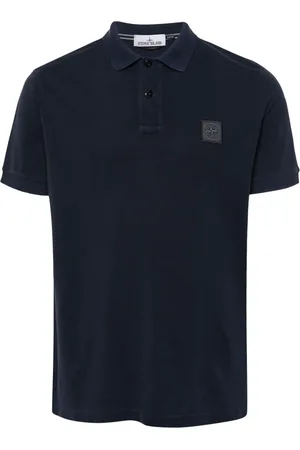 Stone Island Compass-patch polo shirt