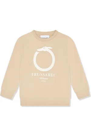 Trussardi Logo-print cotton sweatshirt