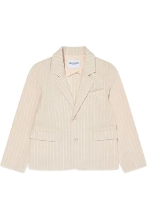 Trussardi Pinstripe single-breasted blazer