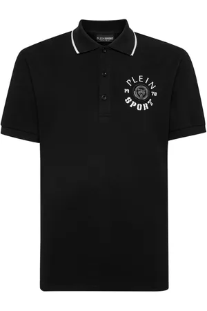 Philipp Plein Logo-appliqu?? cotton polo shirt