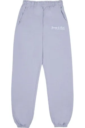Sporty & Rich French cotton track pants