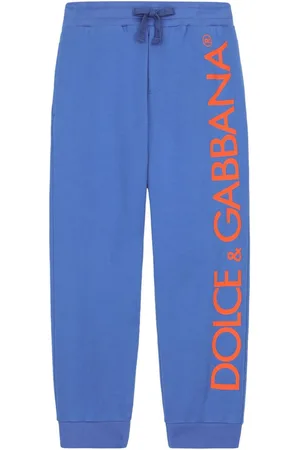 Dolce & Gabbana Logo-print cotton jogging bottoms