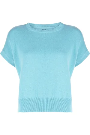 Teddy Cashmere Genova sleeveless cropped cashmere jumper