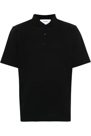 LARDINI Jersey cotton polo shirt