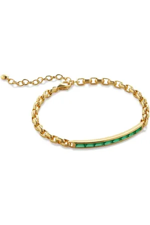 Monica Vinader Baguette chain bracelet