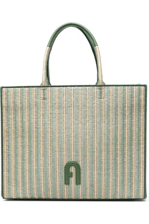 Furla Logo-patch tote bag