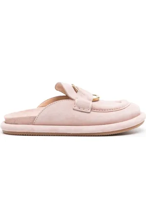 Moncler Bell suede mules