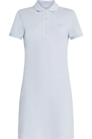 Lacoste Logo-appliqu?? cotton polo dress