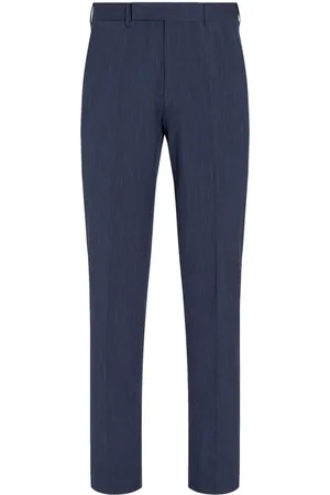 Ermenegildo Zegna High-waist slim-fit trousers