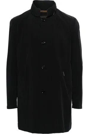 MOORER Concealed-hood jacket