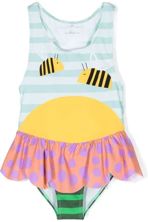 Stella McCartney Bumblebee-print swimsuit