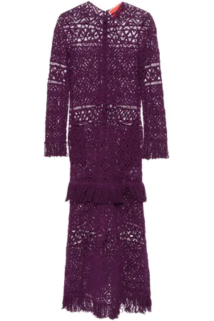 La DoubleJ Lacey Swing macram?? dress