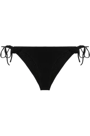 Self-Portrait Crochet-knit bikini bottoms