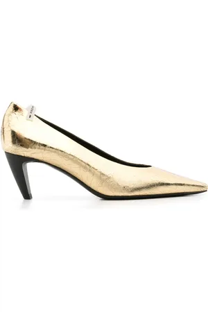 Premiata 60mm wrinkle-effect pumps