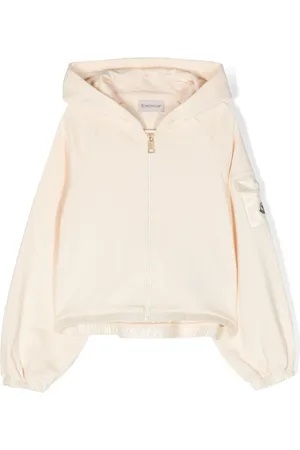 Moncler Hooded cotton zip-up hoodie